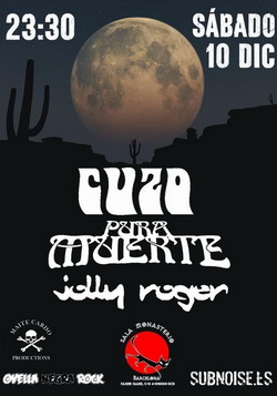 SubNoise presenta: Cuzo + Pura Muerte + Jolly Roger