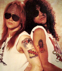 Slash & Axl Rose