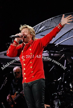 Bon Jovi @ Estadio Olimpico Lluis Companys, Barcelona (27 de Julio 2011). Fotos: MarkcerÃ¶ck